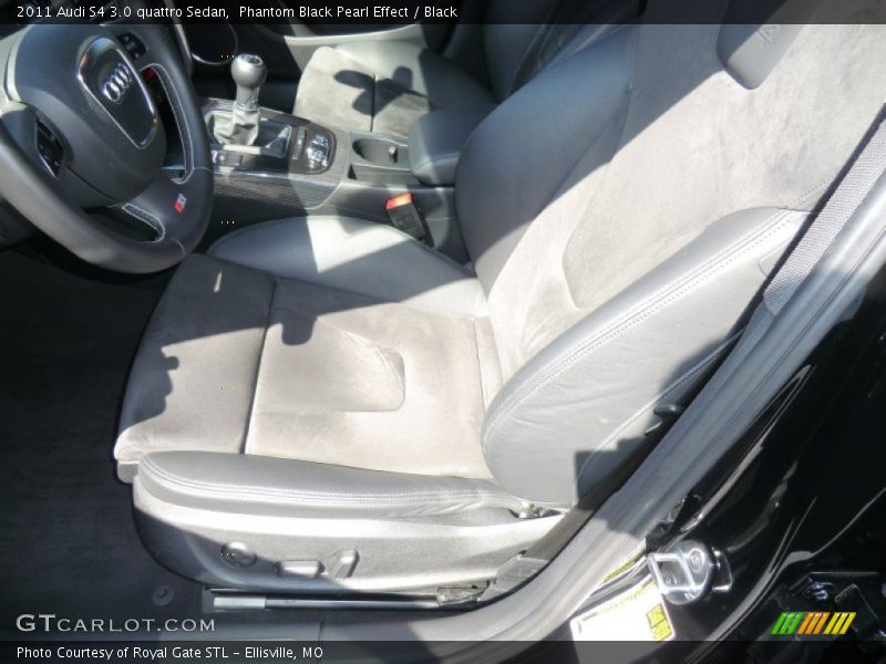 Front Seat of 2011 S4 3.0 quattro Sedan