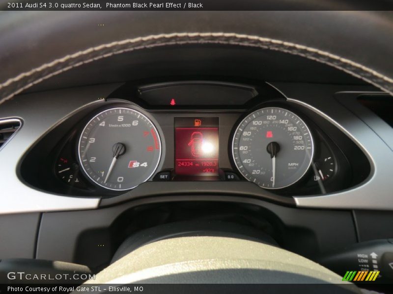  2011 S4 3.0 quattro Sedan 3.0 quattro Sedan Gauges