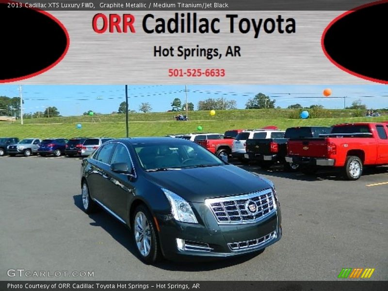 Graphite Metallic / Medium Titanium/Jet Black 2013 Cadillac XTS Luxury FWD