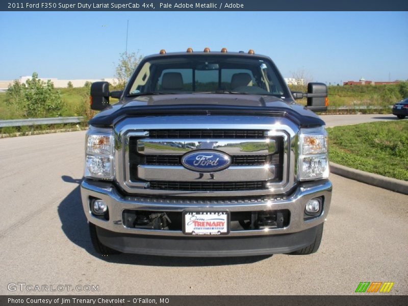 Pale Adobe Metallic / Adobe 2011 Ford F350 Super Duty Lariat SuperCab 4x4