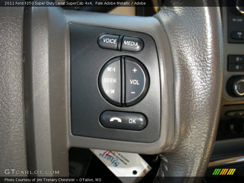 Controls of 2011 F350 Super Duty Lariat SuperCab 4x4