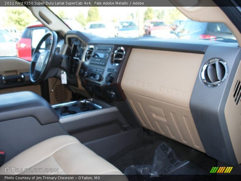 Pale Adobe Metallic / Adobe 2011 Ford F350 Super Duty Lariat SuperCab 4x4