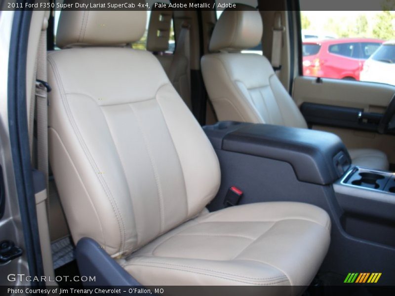 Front Seat of 2011 F350 Super Duty Lariat SuperCab 4x4