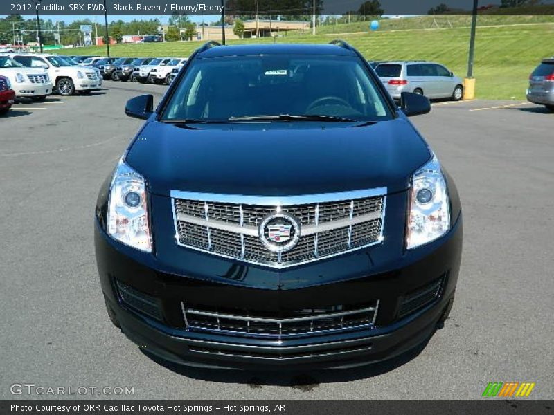 Black Raven / Ebony/Ebony 2012 Cadillac SRX FWD