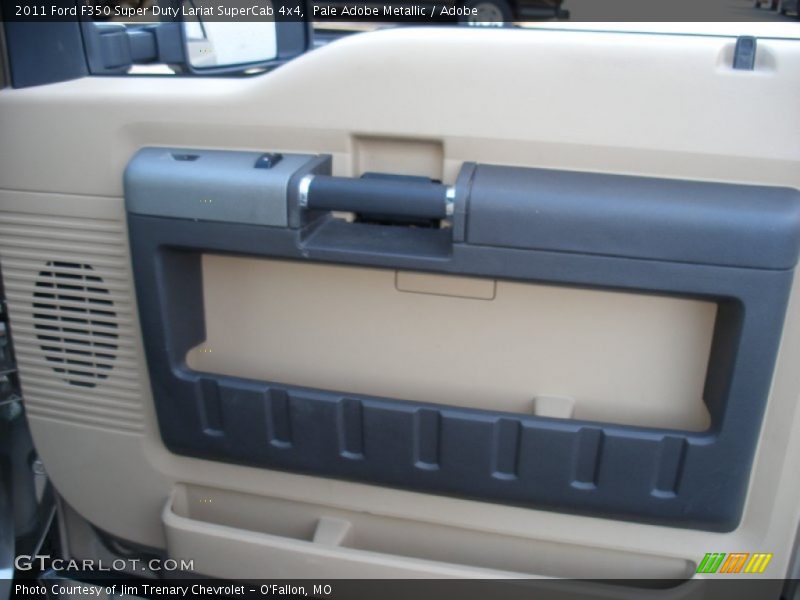 Pale Adobe Metallic / Adobe 2011 Ford F350 Super Duty Lariat SuperCab 4x4