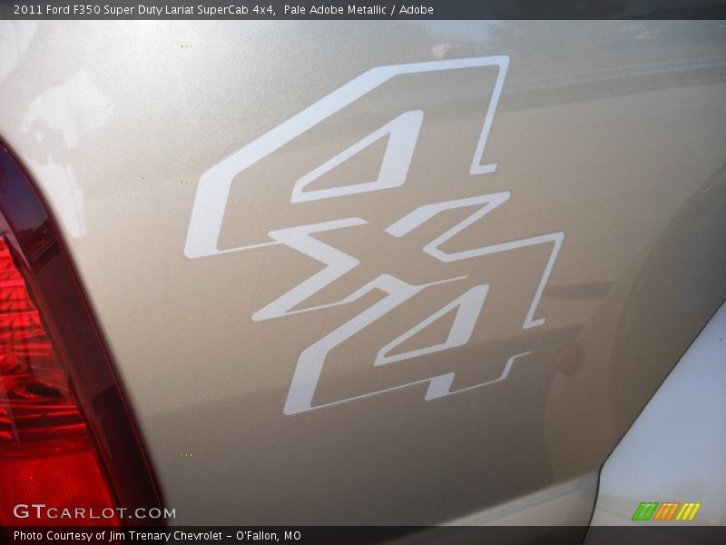 Pale Adobe Metallic / Adobe 2011 Ford F350 Super Duty Lariat SuperCab 4x4