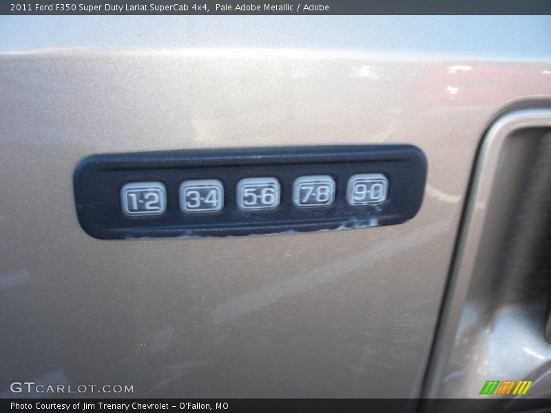 Pale Adobe Metallic / Adobe 2011 Ford F350 Super Duty Lariat SuperCab 4x4