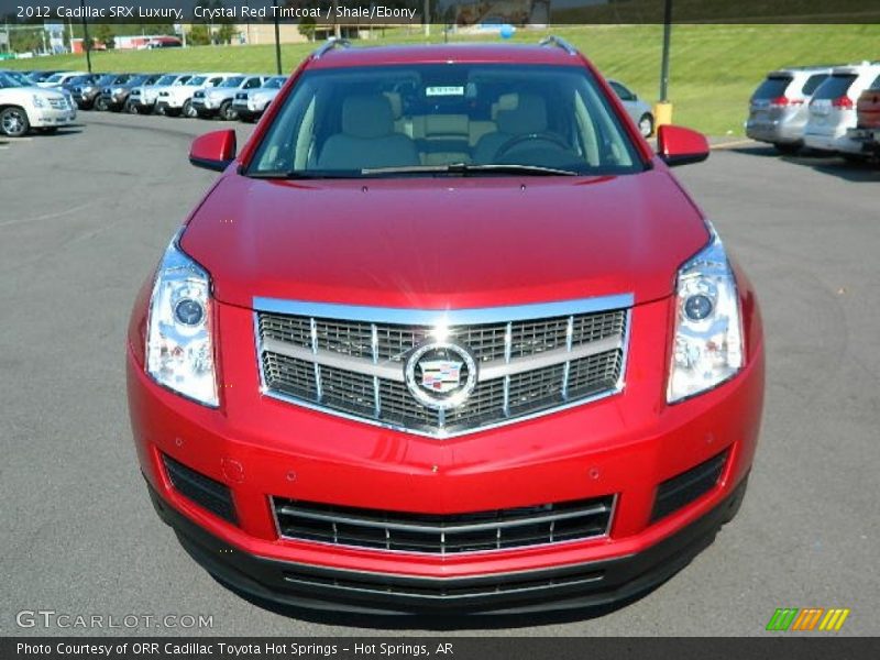 Crystal Red Tintcoat / Shale/Ebony 2012 Cadillac SRX Luxury
