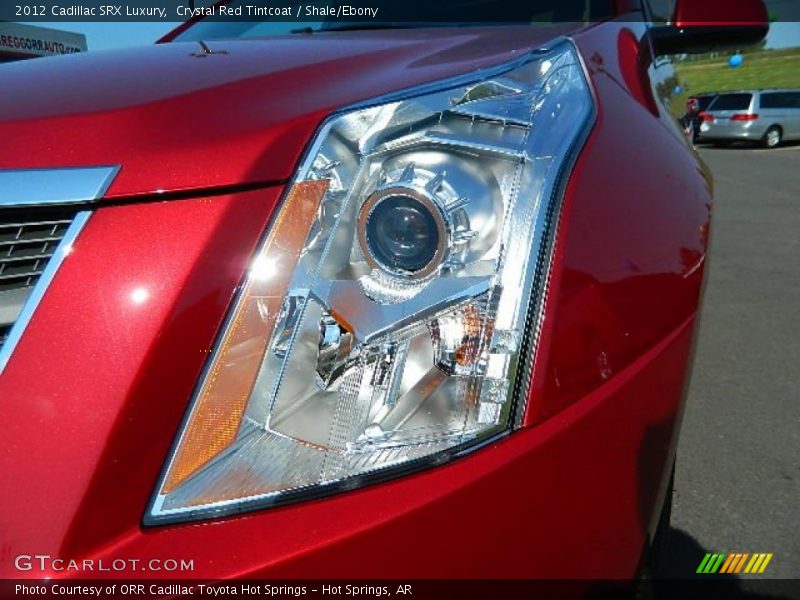 Crystal Red Tintcoat / Shale/Ebony 2012 Cadillac SRX Luxury