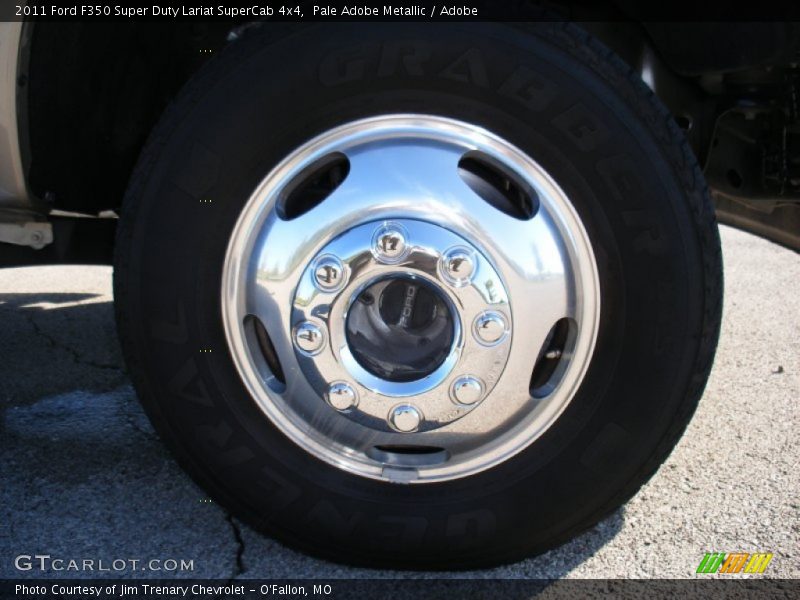 Pale Adobe Metallic / Adobe 2011 Ford F350 Super Duty Lariat SuperCab 4x4