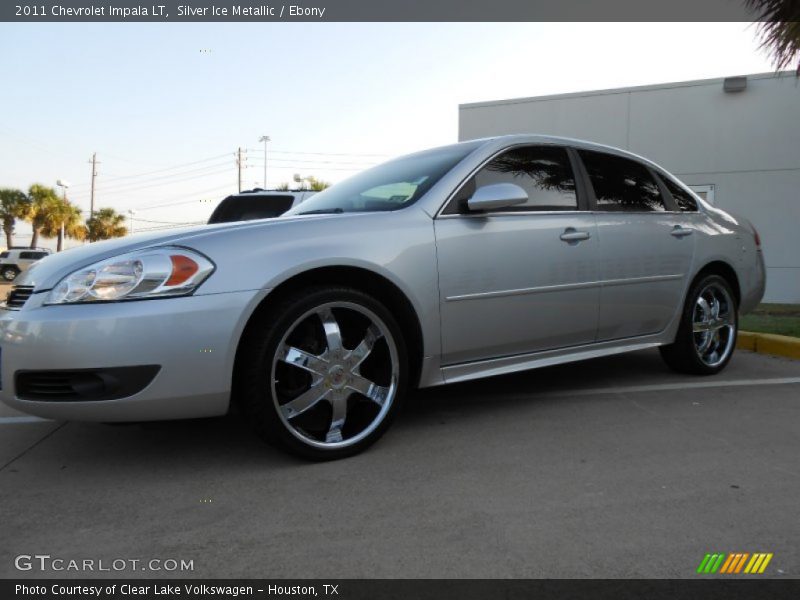 Silver Ice Metallic / Ebony 2011 Chevrolet Impala LT