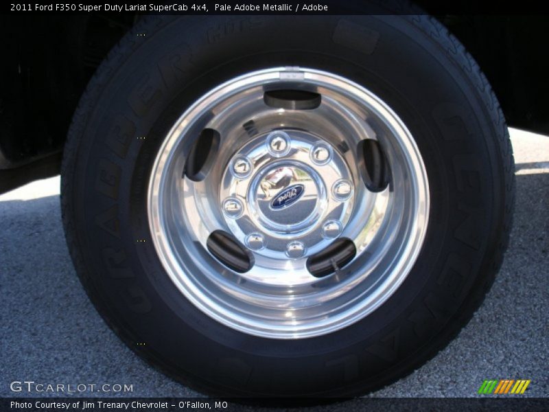 Pale Adobe Metallic / Adobe 2011 Ford F350 Super Duty Lariat SuperCab 4x4