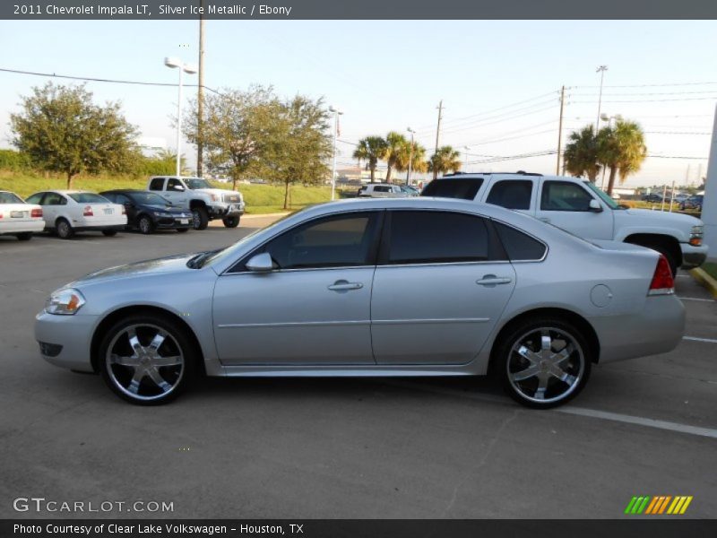 Silver Ice Metallic / Ebony 2011 Chevrolet Impala LT
