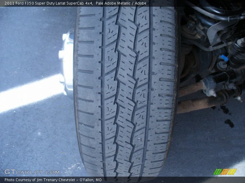 Pale Adobe Metallic / Adobe 2011 Ford F350 Super Duty Lariat SuperCab 4x4