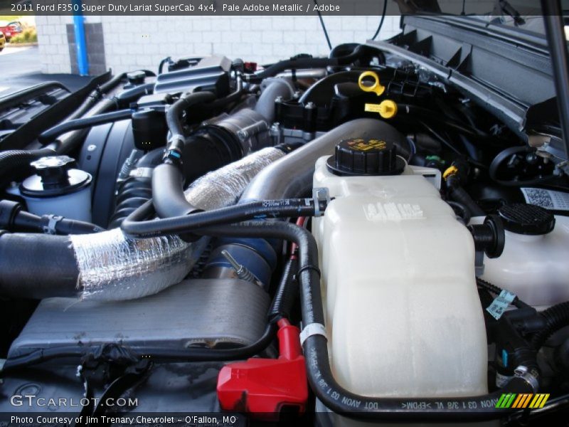 Pale Adobe Metallic / Adobe 2011 Ford F350 Super Duty Lariat SuperCab 4x4