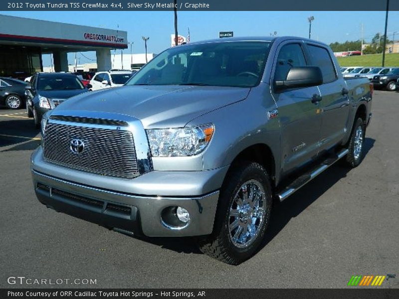 Silver Sky Metallic / Graphite 2012 Toyota Tundra TSS CrewMax 4x4