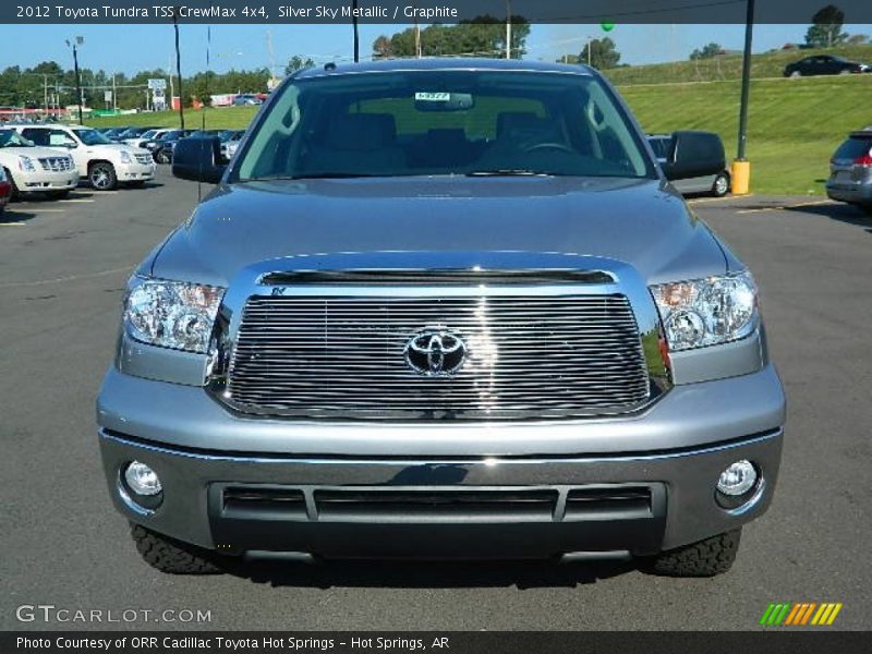Silver Sky Metallic / Graphite 2012 Toyota Tundra TSS CrewMax 4x4