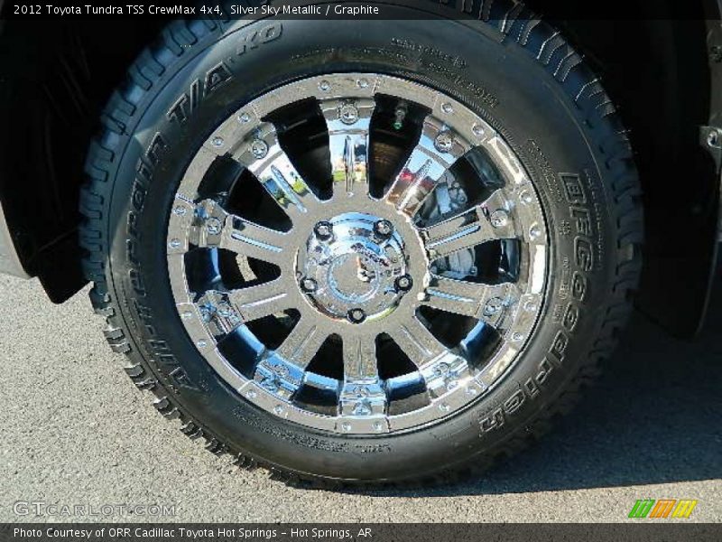 Silver Sky Metallic / Graphite 2012 Toyota Tundra TSS CrewMax 4x4