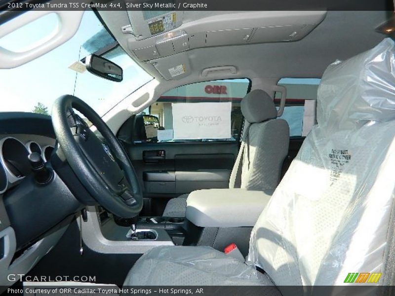 Silver Sky Metallic / Graphite 2012 Toyota Tundra TSS CrewMax 4x4