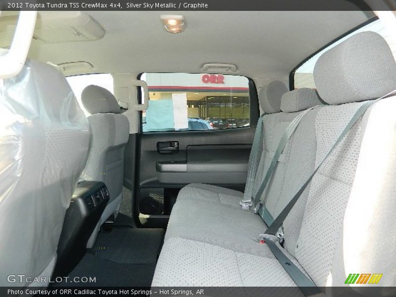 Silver Sky Metallic / Graphite 2012 Toyota Tundra TSS CrewMax 4x4