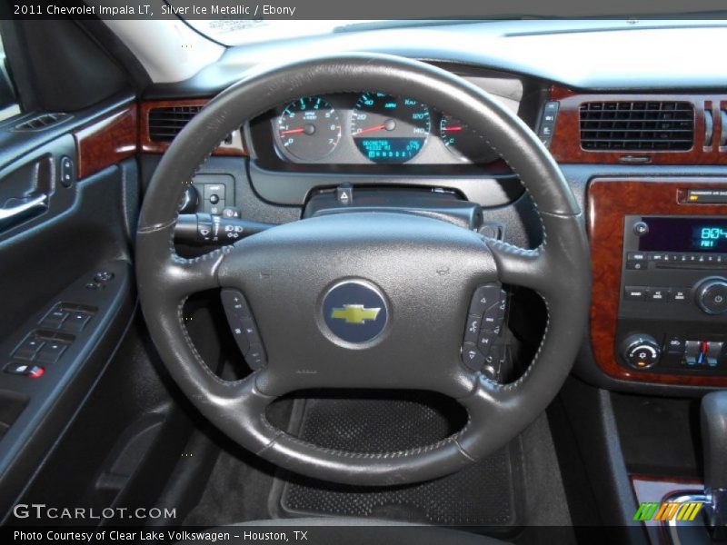 Silver Ice Metallic / Ebony 2011 Chevrolet Impala LT