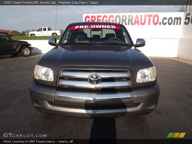 Phantom Gray Pearl / Taupe 2005 Toyota Tundra SR5 Access Cab