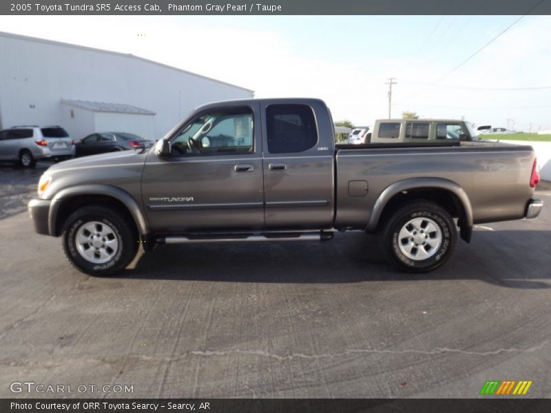Phantom Gray Pearl / Taupe 2005 Toyota Tundra SR5 Access Cab