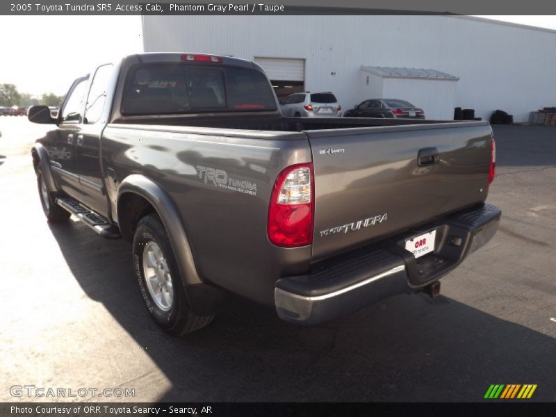 Phantom Gray Pearl / Taupe 2005 Toyota Tundra SR5 Access Cab