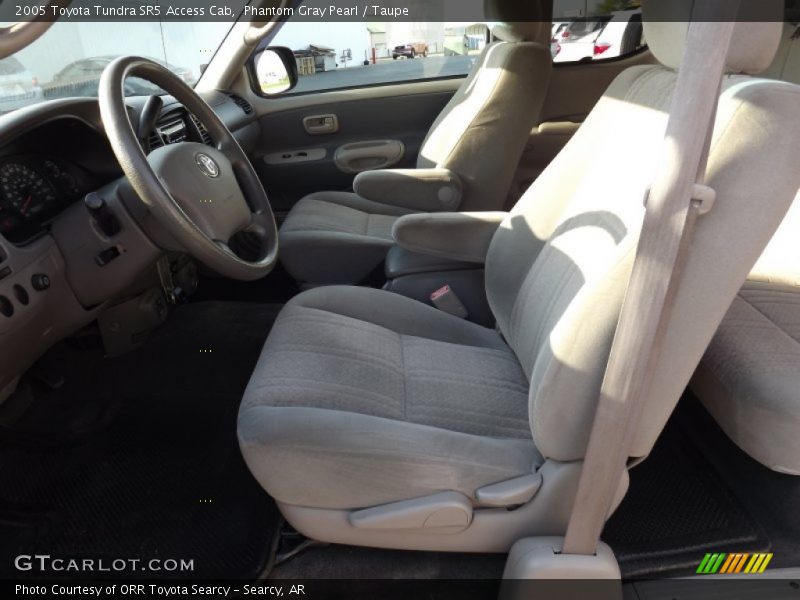 Phantom Gray Pearl / Taupe 2005 Toyota Tundra SR5 Access Cab