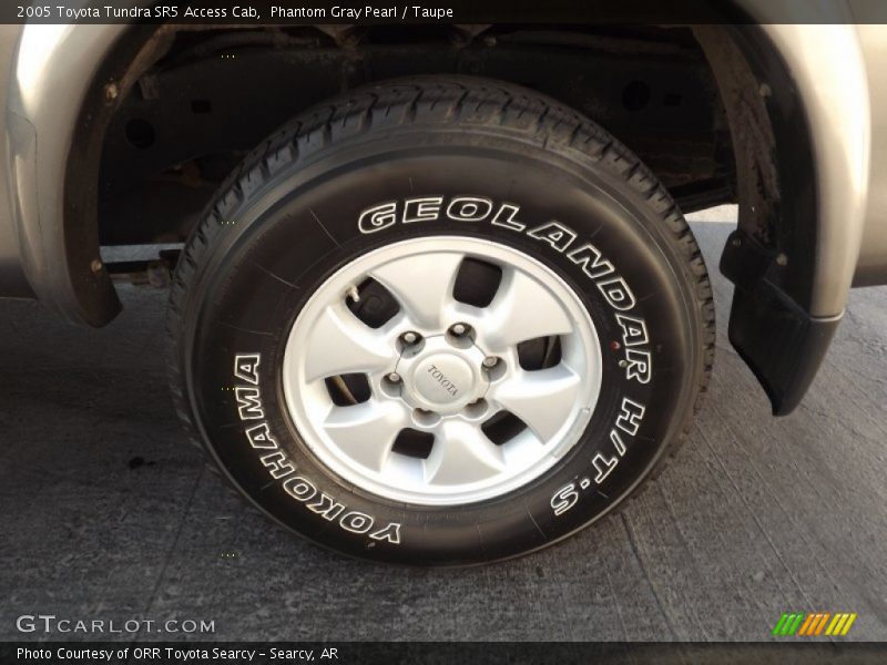 Phantom Gray Pearl / Taupe 2005 Toyota Tundra SR5 Access Cab