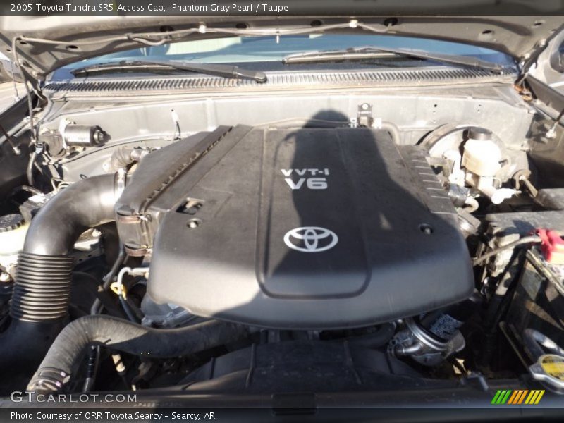 Phantom Gray Pearl / Taupe 2005 Toyota Tundra SR5 Access Cab