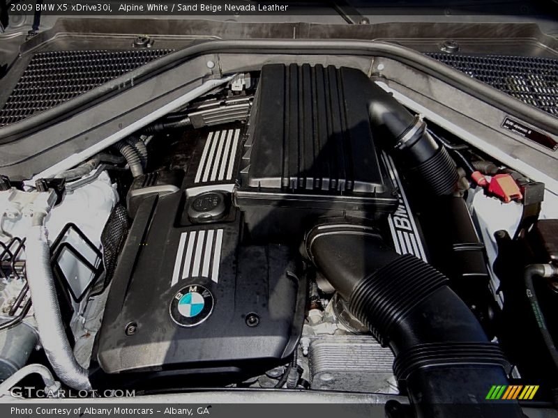 Alpine White / Sand Beige Nevada Leather 2009 BMW X5 xDrive30i
