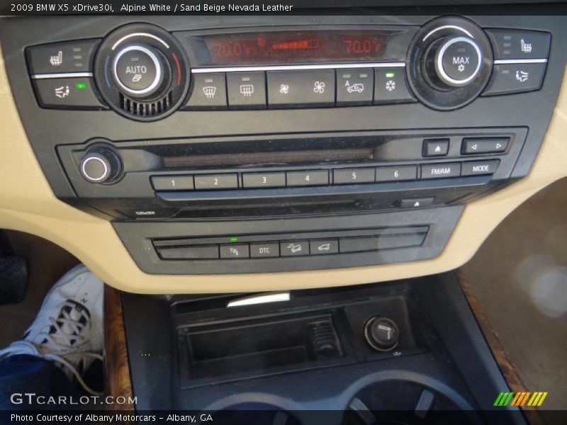 Alpine White / Sand Beige Nevada Leather 2009 BMW X5 xDrive30i