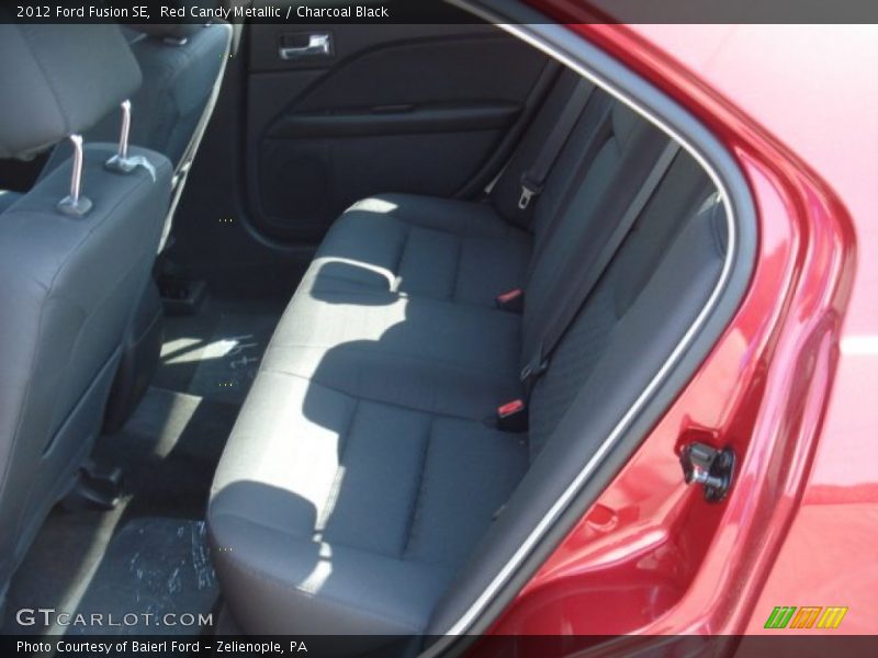 Red Candy Metallic / Charcoal Black 2012 Ford Fusion SE