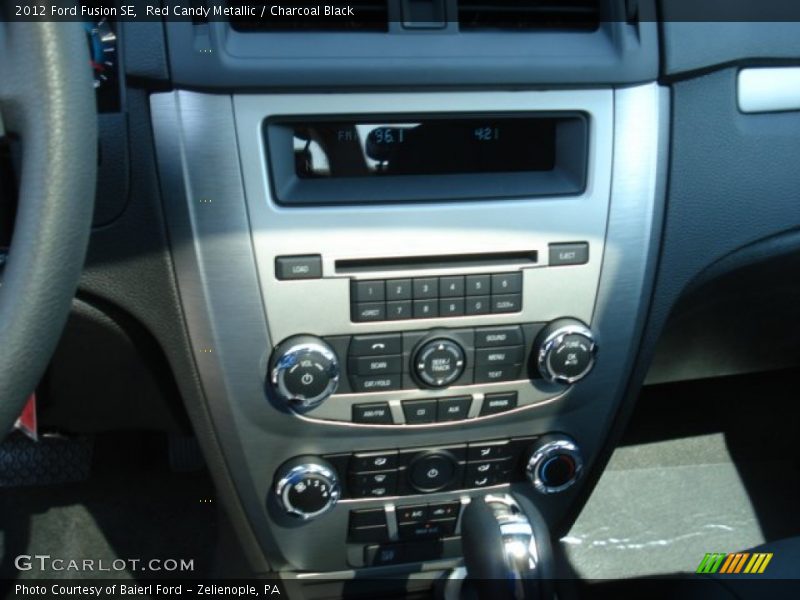 Red Candy Metallic / Charcoal Black 2012 Ford Fusion SE