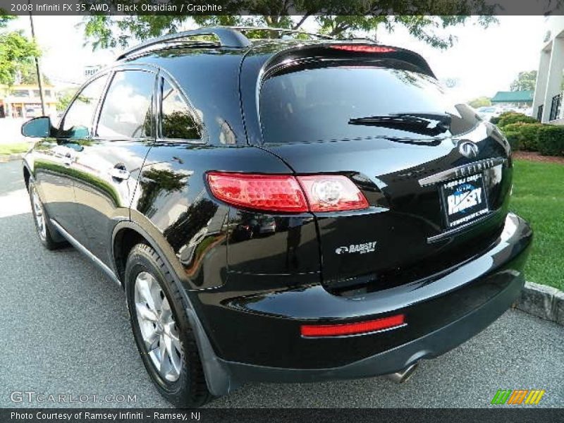 Black Obsidian / Graphite 2008 Infiniti FX 35 AWD