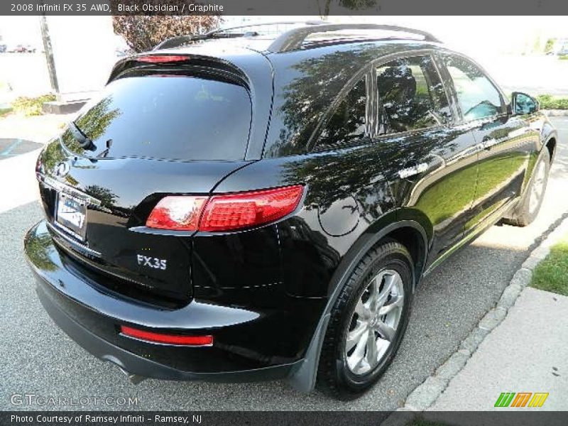 Black Obsidian / Graphite 2008 Infiniti FX 35 AWD