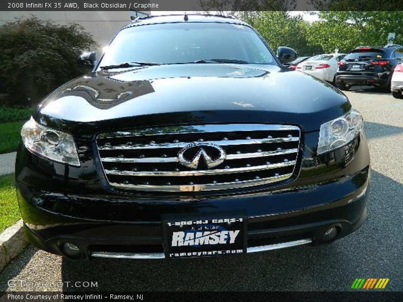 Black Obsidian / Graphite 2008 Infiniti FX 35 AWD