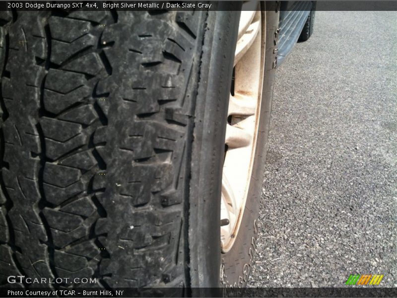 Bright Silver Metallic / Dark Slate Gray 2003 Dodge Durango SXT 4x4