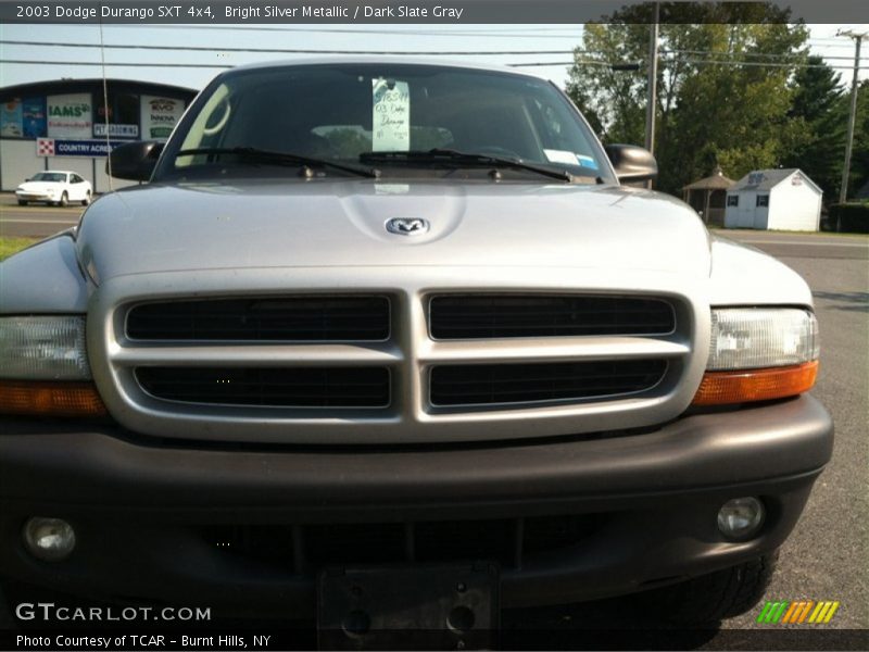 Bright Silver Metallic / Dark Slate Gray 2003 Dodge Durango SXT 4x4