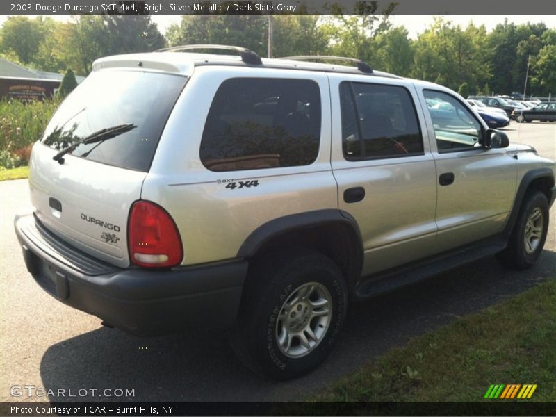 Bright Silver Metallic / Dark Slate Gray 2003 Dodge Durango SXT 4x4