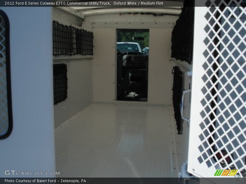 Oxford White / Medium Flint 2012 Ford E Series Cutaway E350 Commercial Utility Truck