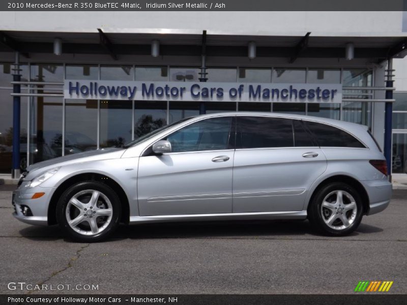 Iridium Silver Metallic / Ash 2010 Mercedes-Benz R 350 BlueTEC 4Matic
