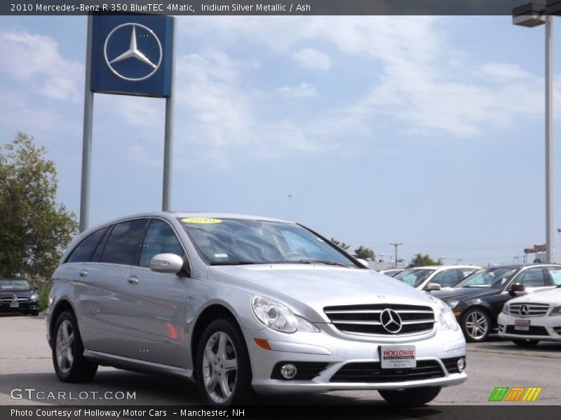 Iridium Silver Metallic / Ash 2010 Mercedes-Benz R 350 BlueTEC 4Matic
