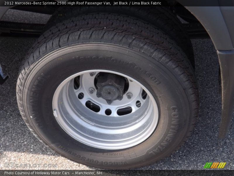 Jet Black / Lima Black Fabric 2012 Mercedes-Benz Sprinter 2500 High Roof Passenger Van