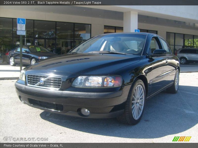 Black Sapphire Metallic / Taupe/Light Taupe 2004 Volvo S60 2.5T