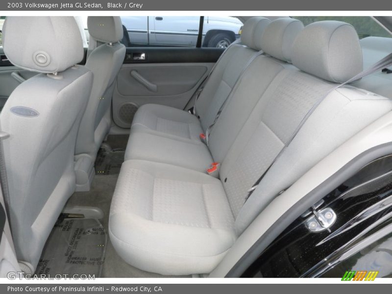Black / Grey 2003 Volkswagen Jetta GL Sedan