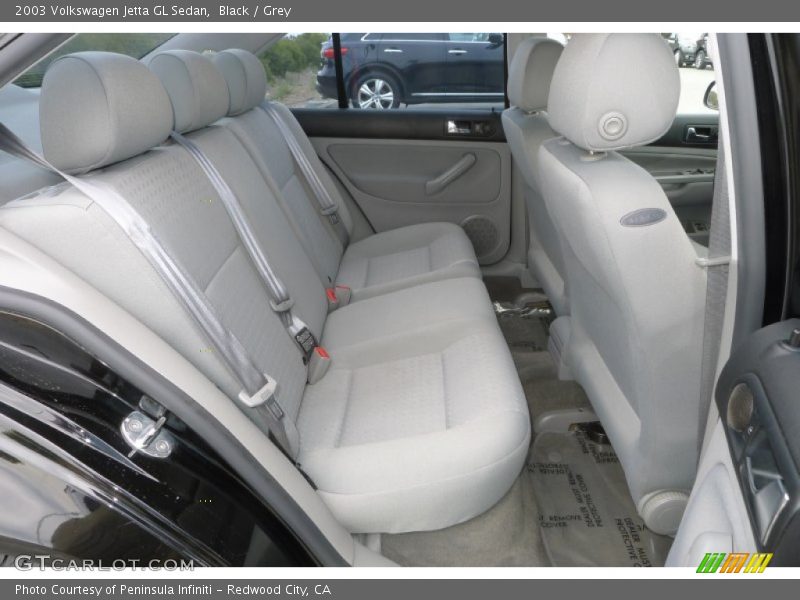 Black / Grey 2003 Volkswagen Jetta GL Sedan