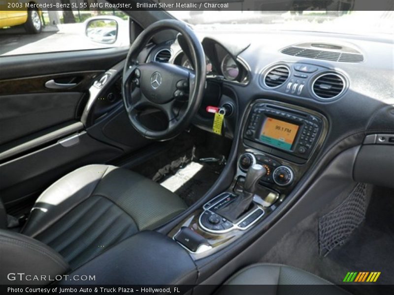  2003 SL 55 AMG Roadster Charcoal Interior