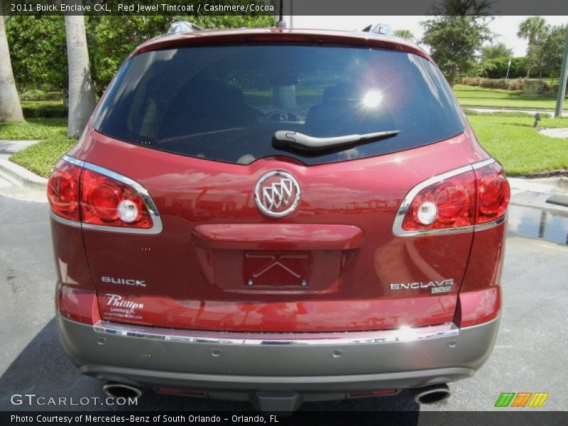 Red Jewel Tintcoat / Cashmere/Cocoa 2011 Buick Enclave CXL